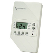 Θερμοστάτης κλιματισμού ERT100 Lcd , Z/K , 220v , απλός με ηλεκτρονική οθόνη και χρονοδιακόπτη Meitav-tec