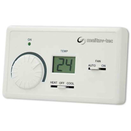TED-24-SUPER Surface-mount mechanical thermostat, 24VAC, with up to 2 stages of Cool and 2 stages of Heat TED-24-SUPER Surface-mount mechanical thermostat, 24VAC, with up to 2 stages of Cool and 2 stages of Heat