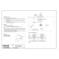 TED-24-SUPER Surface-mount mechanical thermostat, 24VAC, with up to 2 stages of Cool and 2 stages of Heat TED-24-SUPER Surface-mount mechanical thermostat, 24VAC, with up to 2 stages of Cool and 2 stages of Heat