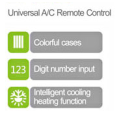 UNIVERSAL A/C REMOTE CONTROL,ACR9018,4000 in 1,ACRTOOLS UNIVERSAL A/C REMOTE CONTROL,ACR9018,4000 in 1,ACRTOOLS