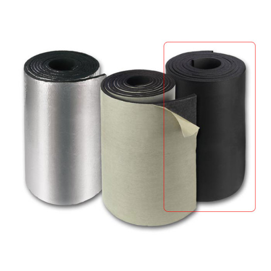 Rubber insulation plate in roll 30m x 1m with 6mm thickness Rubber insulation plate in roll 30m x 1m with 6mm thickness
