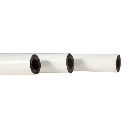 Insulation white with protection UV, thickness 9mm and 12mm diameter copper pipe 1/2 "