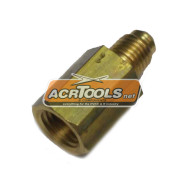 ADDAPTOR  5/16"F.FL. long  x 1/4"M.FL "ACRTOOLS"
