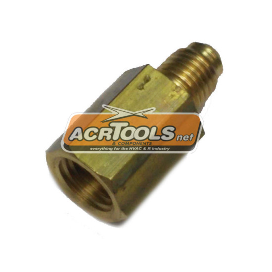 ADDAPTOR  5/16"F.FL. long  x 1/4"M.FL "ACRTOOLS"