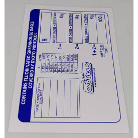 Stickers, FGAS (40pcs), ACRTOOLS pro...