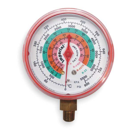 GAUGE REFRIGERANT  HIGH,  451CR, R507 IMPERIAL