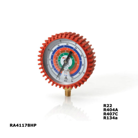 ΜΑΝΟΜΕΤΡΟ ΥΨΗΛΗΣ ΑΠΛΟ RA41178HP, R134a, R404A, R407C, R22 (C) ROBINAIR ΜΑΝΟΜΕΤΡΟ ΥΨΗΛΗΣ ΑΠΛΟ RA41178HP, R134a, R404A, R407C, R22 (C) ROBINAIR
