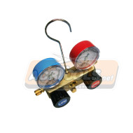 ΜΑΝΟΜΕΤΡΟΥ ΚΑΣΑ 2ΠΛH, ΑΛΟΥΜ., υγροδ. "med.cost", R134a, ACRTOOLS...