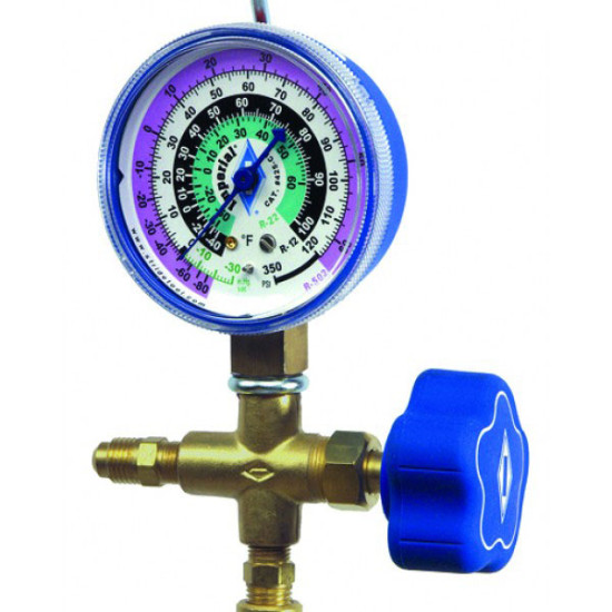 SERVICE MANIFOLD, SINGLE GAUGE, 466-C, IMPERIAL SERVICE MANIFOLD, SINGLE GAUGE, 466-C, IMPERIAL