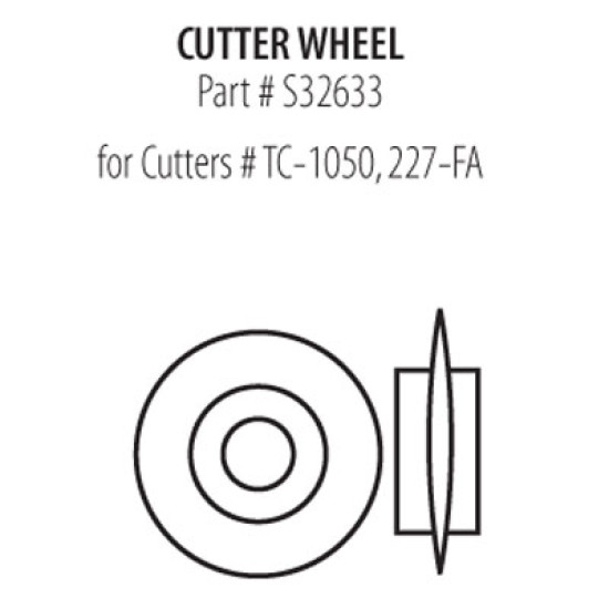 REPLACEMENT BLADE FOR CUTTER, TC-1050/Ν32633, IMPERIAL