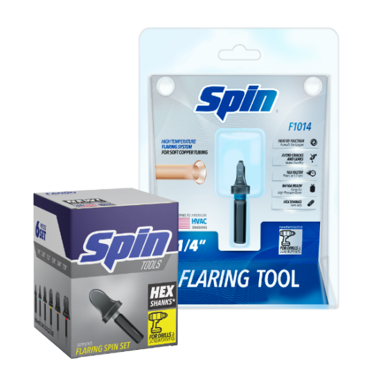 Flaring head 1/4" , F1014, BLUE Spin ... Flaring head 1/4" , F1014, BLUE Spin ...