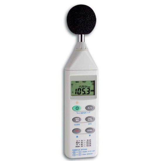 Sound level meter & data logger for 32.000 measurements, 31.2000,db,TFA