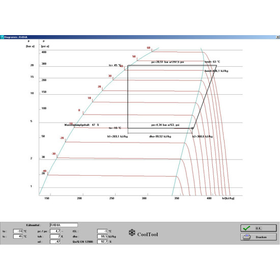 “CoolTool” software program “CoolTool” software program, calculation, design, simulation & documentation of any refrigeration & air conditioning system