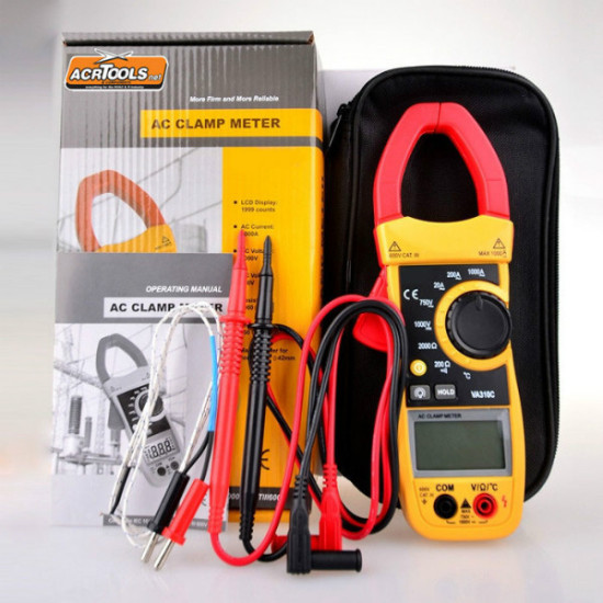 ΑC current clamp with thermometer ACR310 ACRTOOLS