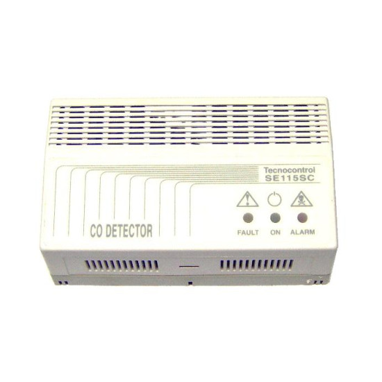 MONOXIDE CO. DETECTOR, SE115SC, AUTONOMOUS, WALL