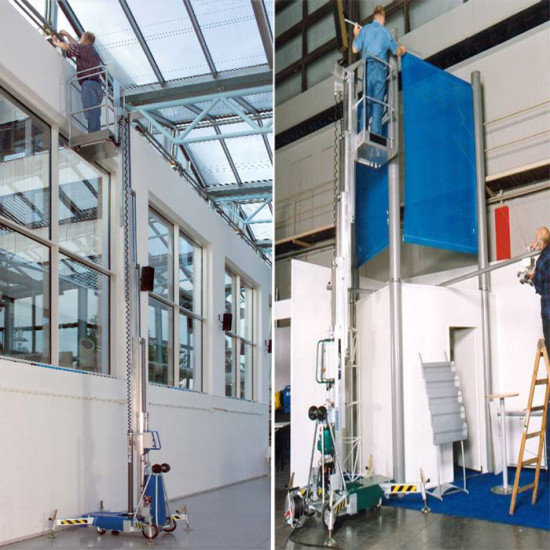 LIFT FOR STAFF PCH-1100 WITH A BASKET, BOCKER