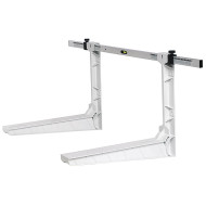 Aluminum level,1m & adjustment knob with counter  ( suitable for polyamide brackets )  "ACRTOOLS"