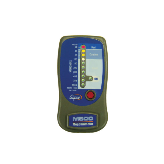 LED MEGOHMMETER, Μ500, 220V, SUPCO