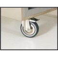 Lockable castors, 2 with brakes ,DESMON...
