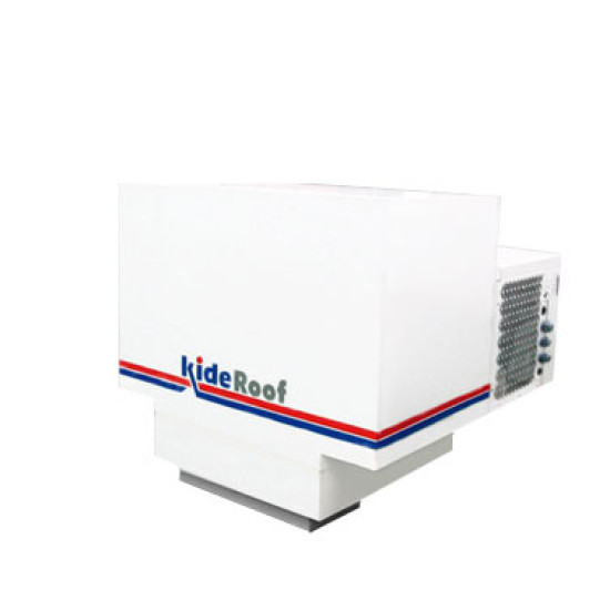 Ceiling mounting monoblock unit,  EMR type, KideRoof, Model EMR1005Μ1Ζ, 1/3hp, 220V, R404, Conservation "Kide"