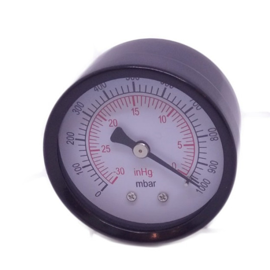 VACUUM GAUGE 50mm (back) for VACUUM PUMP, ACRTOOLS VACUUM GAUGE 50mm (back) for VACUUM PUMP, ACRTOOLS