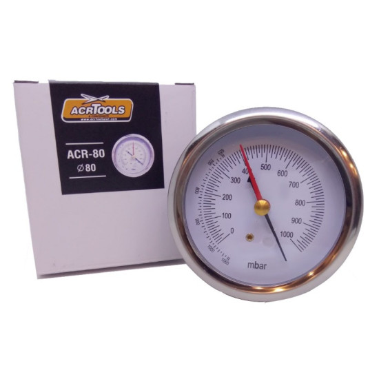 VACUUM GAUGE 80mm, ACRTOOLS VACUUM GAUGE 80mm, ACRTOOLS