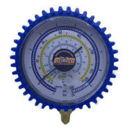 GAUGE LOW, Φ80mm, R134a, R404, 407C, 22, ACRTOOLS