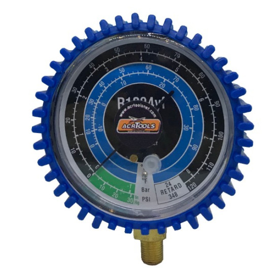GAUGE LOW, Φ80mm, HFO-R1234yf, ACRTOOLS GAUGE LOW, Φ80mm, HFO-R1234yf, ACRTOOLS