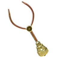 Brazing twin tip micro 6000,MTT for copper tube up to 1" for use with Oxygen welding kit UNIWELD usa
