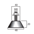 ΑΝΤΙΚΡΑΔΑΣΜΙΚΗ ρυθμιζόμενη ΒΑΣΗ A/C,ACRCONEM10 Big Foot,set 4τμχ., ACRTOOLS... ΑΝΤΙΚΡΑΔΑΣΜΙΚΗ ρυθμιζόμενη ΒΑΣΗ A/C,ACRCONEM10 Big Foot,set 4τμχ., ACRTOOLS...